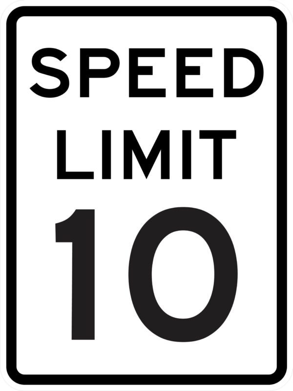 R2 1 18x24 Speed Limit 10 01 scaled 1 Metal Signs