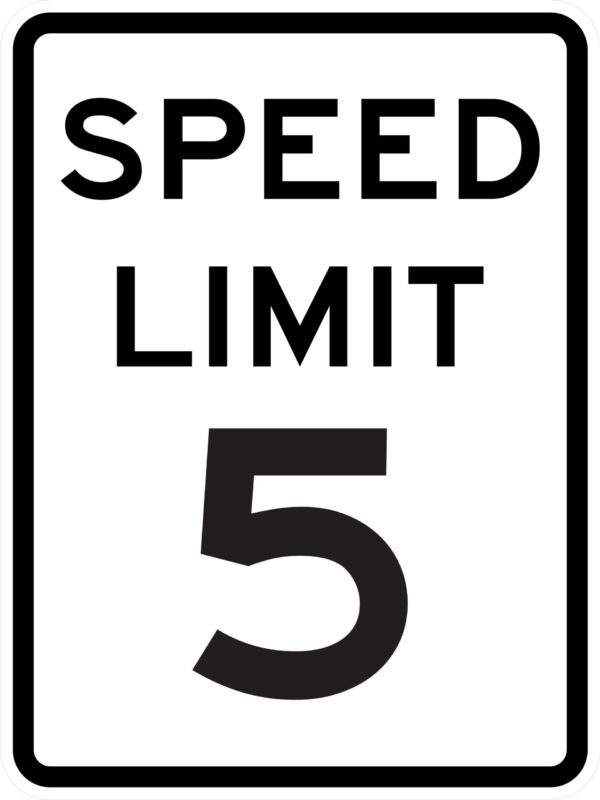 R2 1 18x24 Speed Limit 5 01 scaled 1 Metal Signs