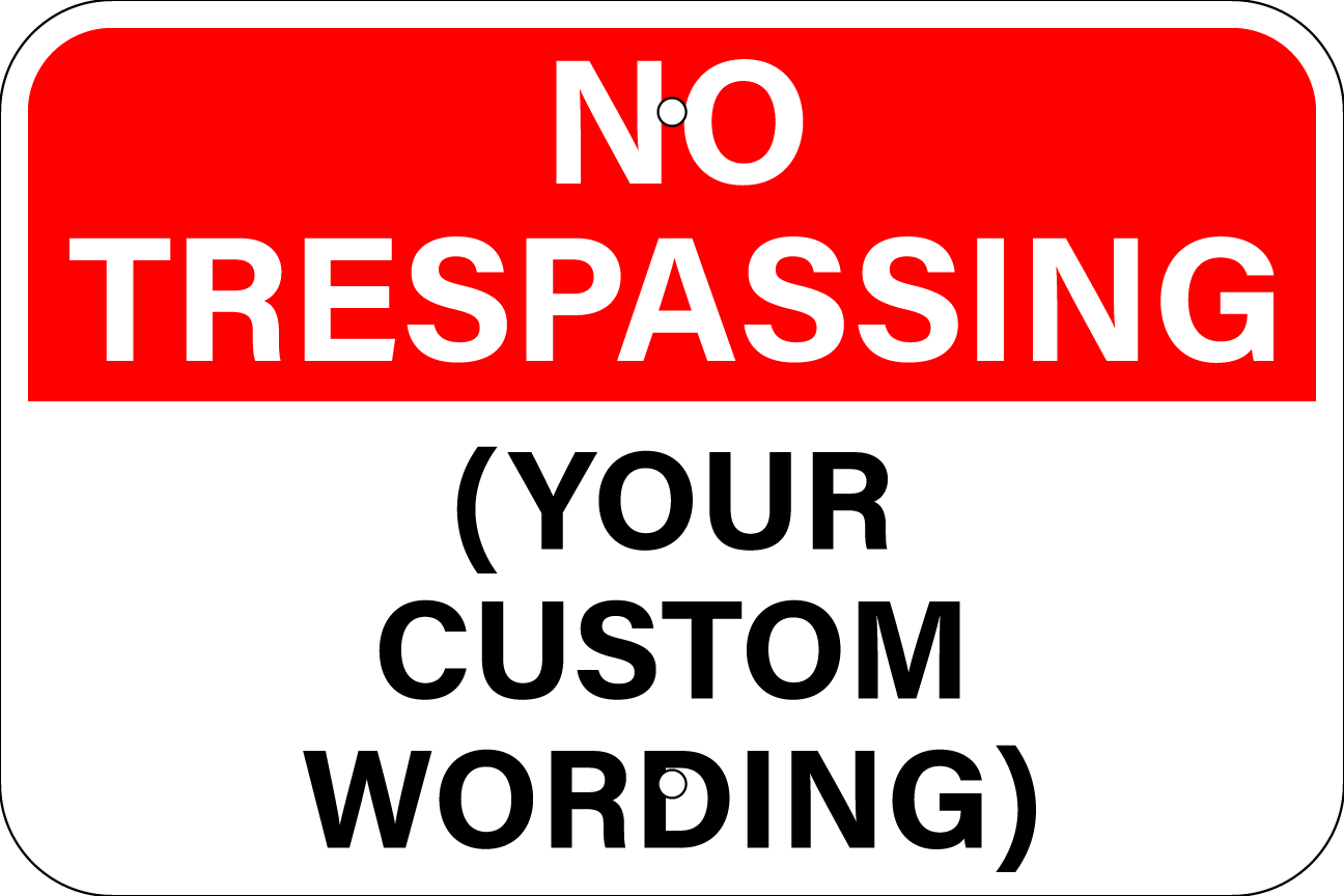 prohibited signs