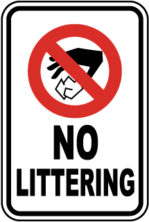 prohibited signs