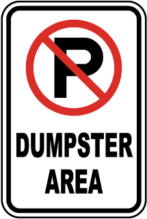 parking lot signs