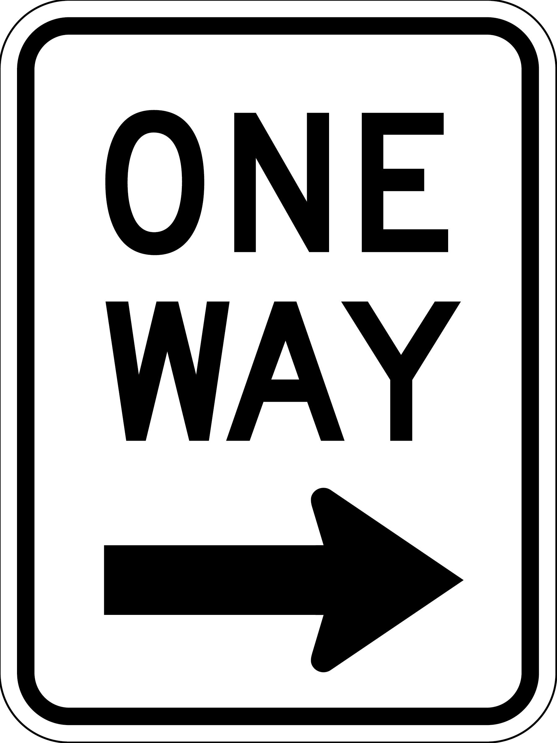 parking lot signs