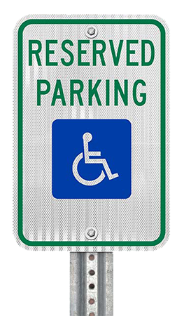 parking lot signs