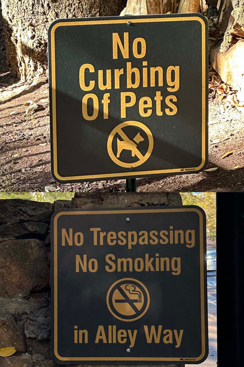 custom metal signs